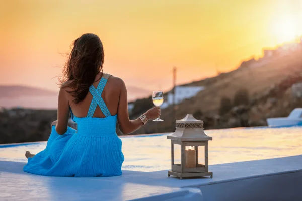 Mykonos high sunset villa