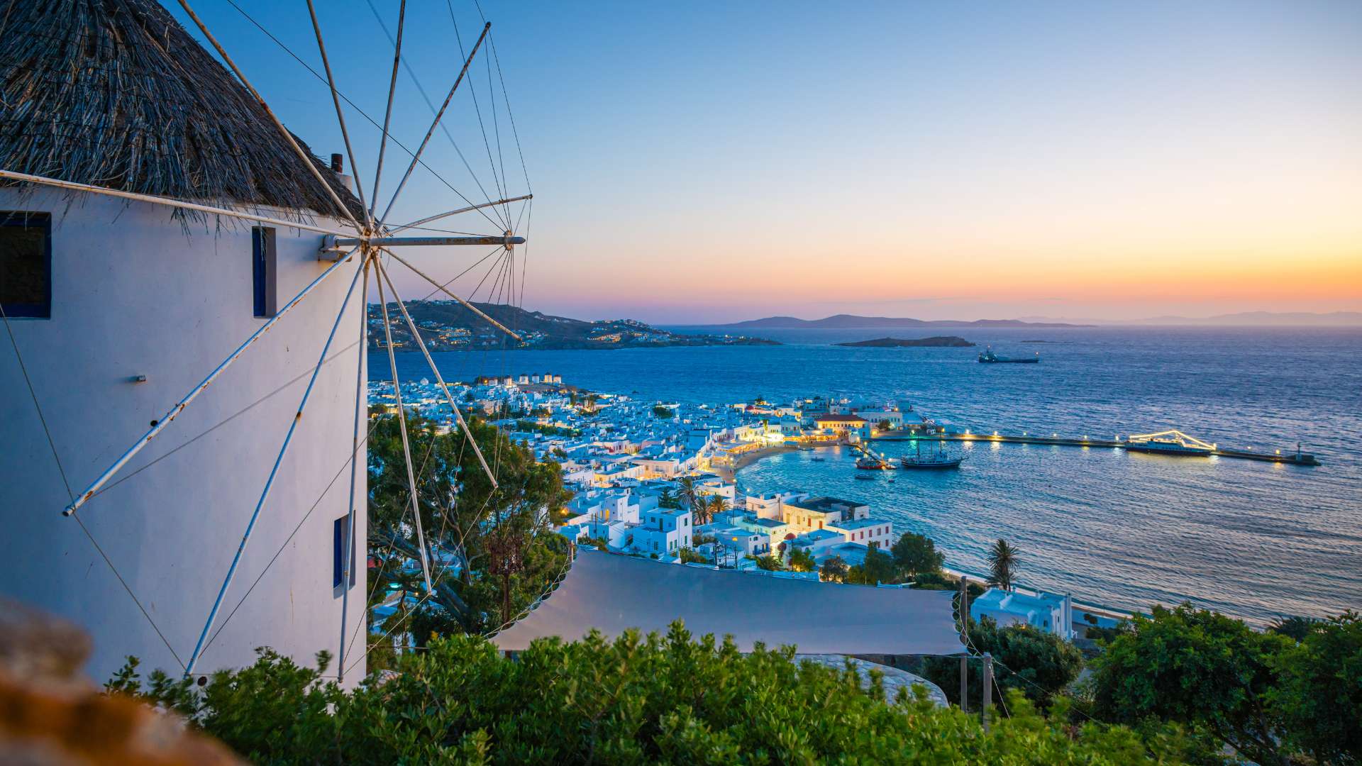 Villas in mykonos island