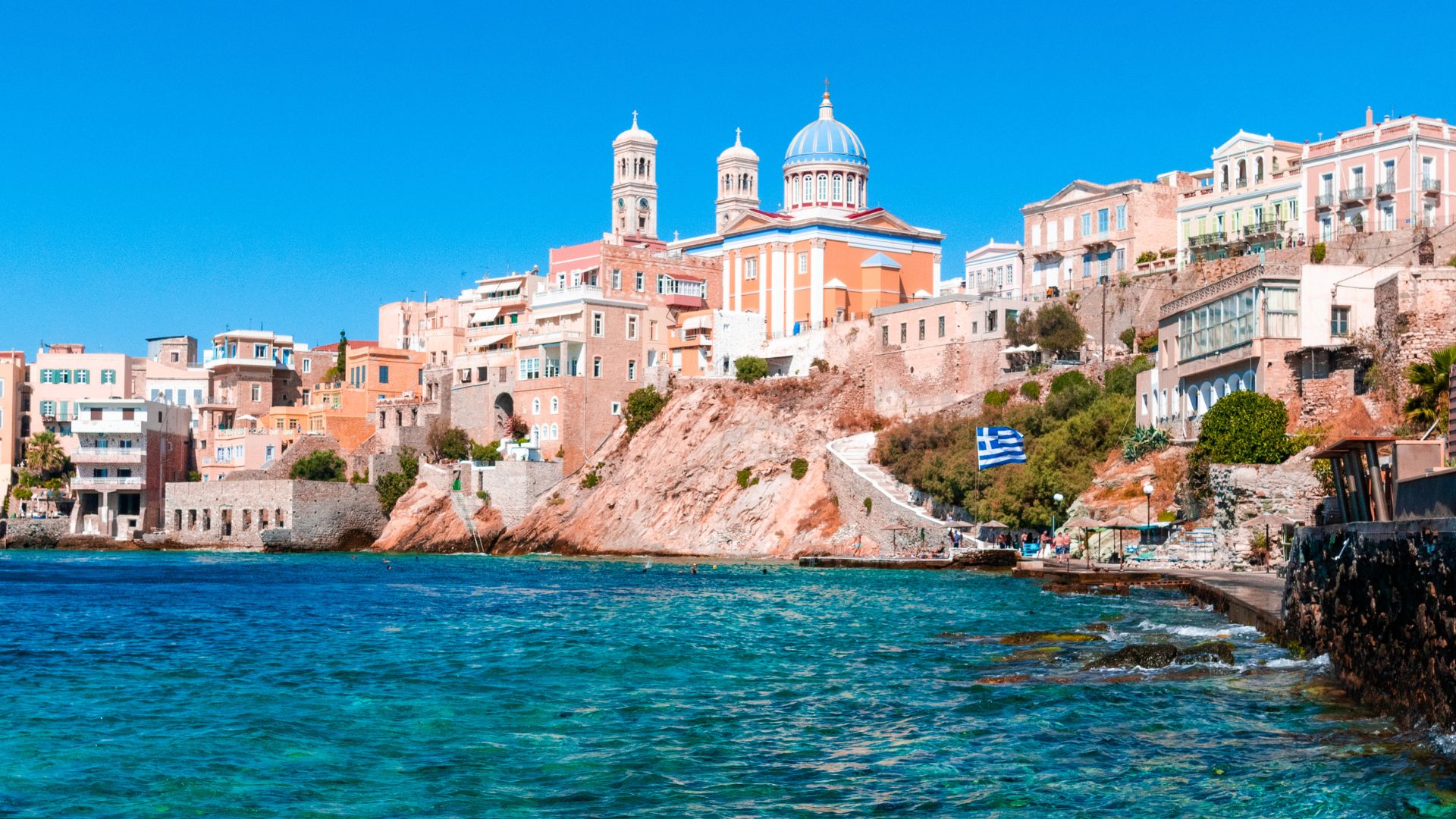 Syros rent villa