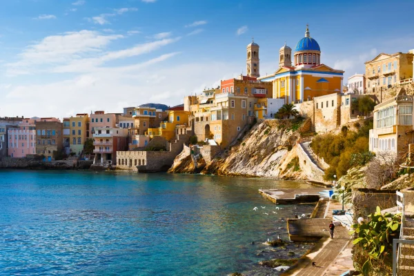 Rent villa Syros