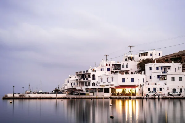 Tinos villa with pool