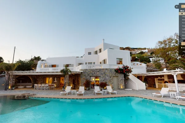 Τρισδιάστατη εικονική περιήγηση για βίλες