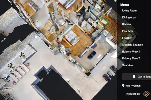 3D tour providers for villas