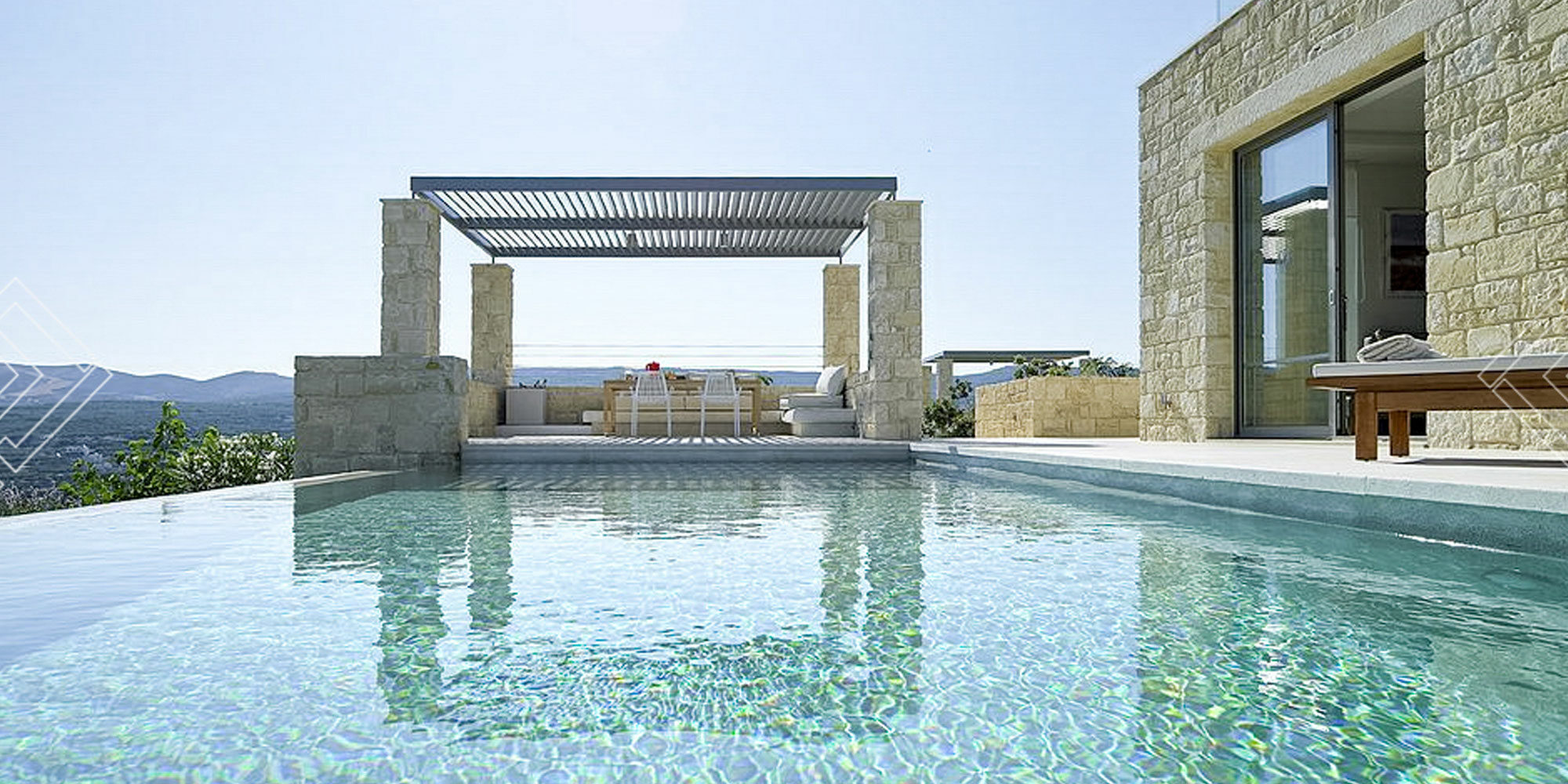 Villas with pools in Crete: Discover the Paradise-Vivestia | Risk-Free Villas, Hotels and Cruises in VR