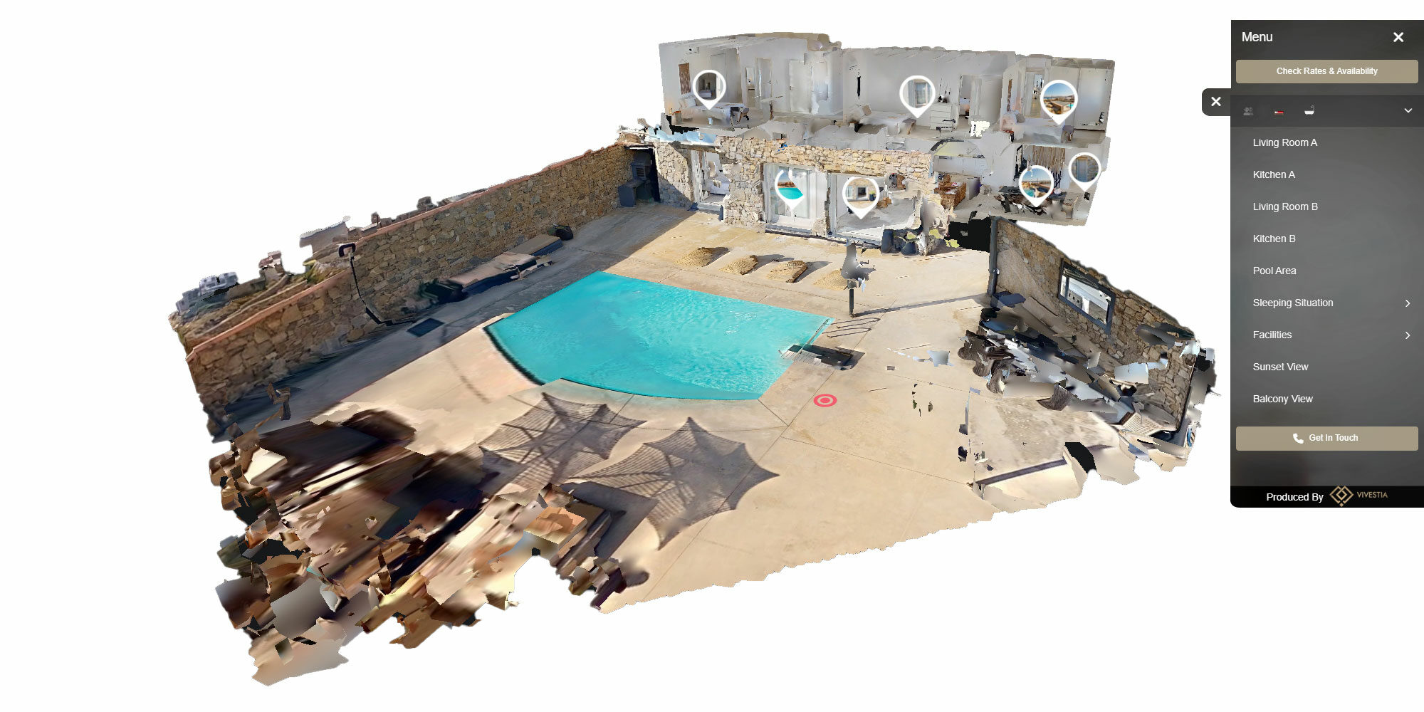 Exploring the World of Matterport Virtual Tours-Vivestia | Risk-Free Villas, Hotels and Cruises in VR