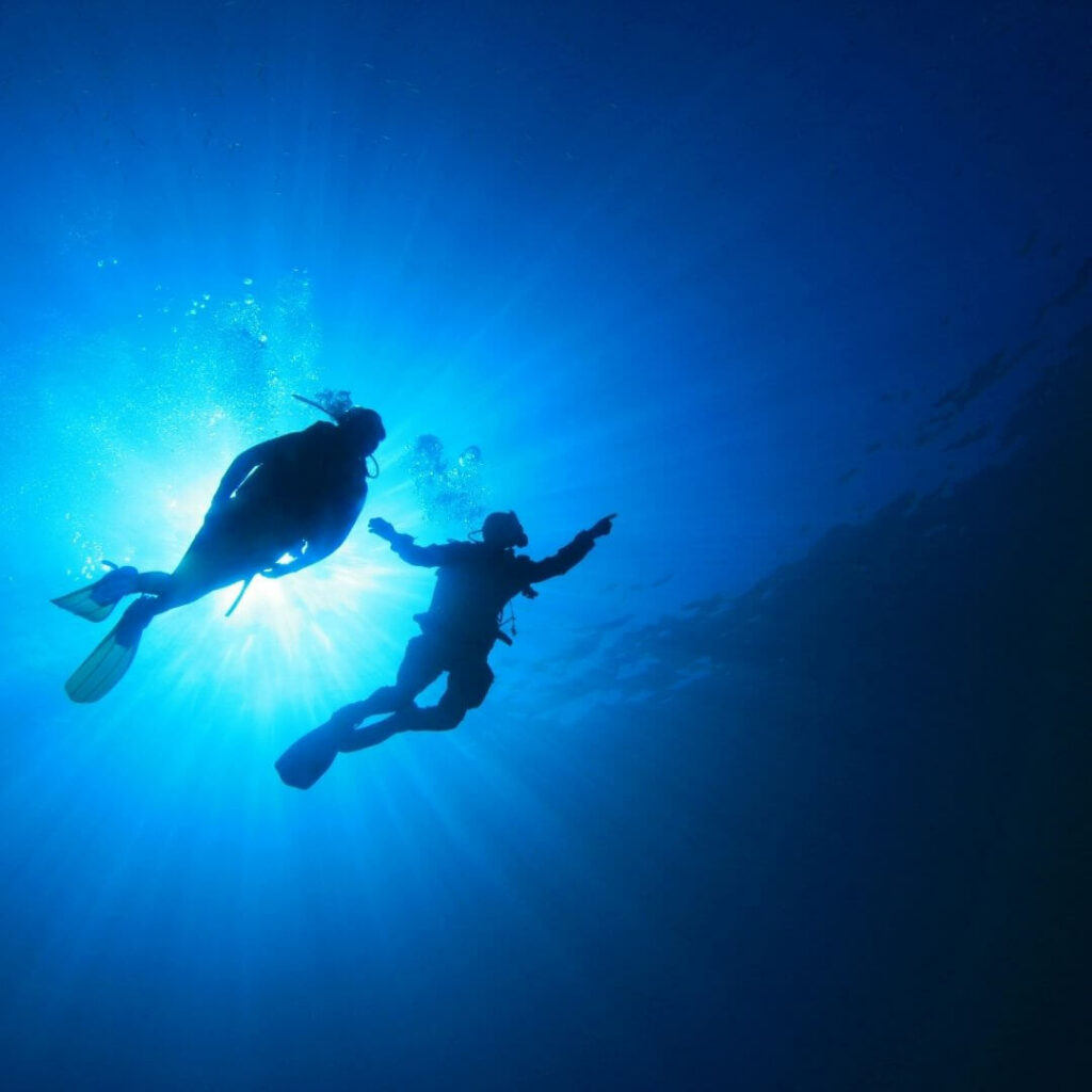 Diving Activity in Syros, Greece