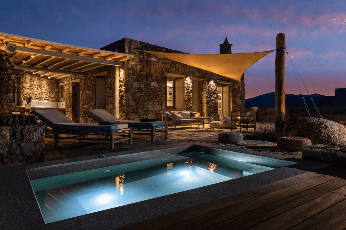 Mykonos villa rental Vivestia