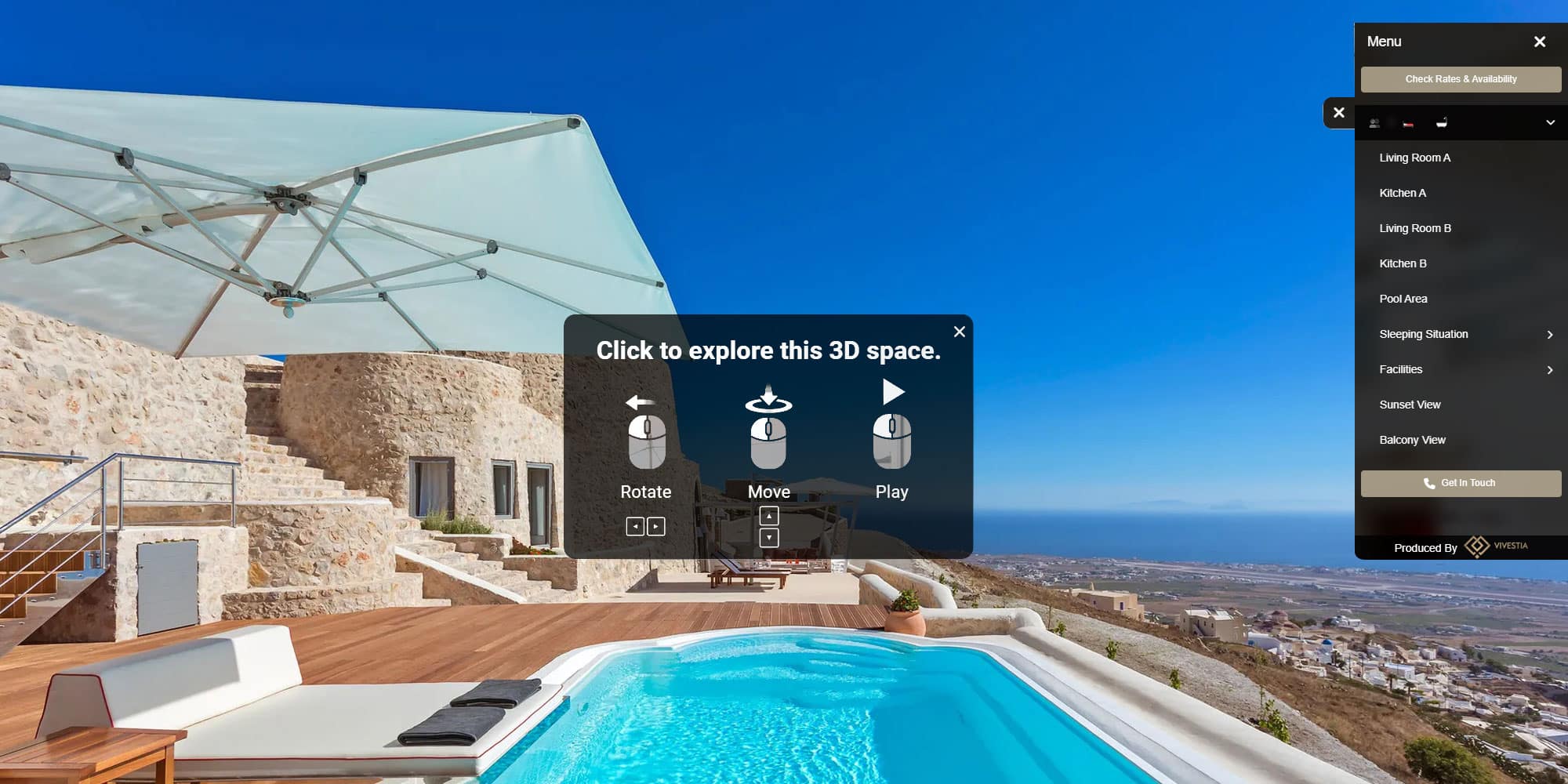 Προβολή βίλας με εικονική περιήγηση: Τι προσφέρει;-Vivestia | Risk-Free Villas, Hotels and Cruises in VR